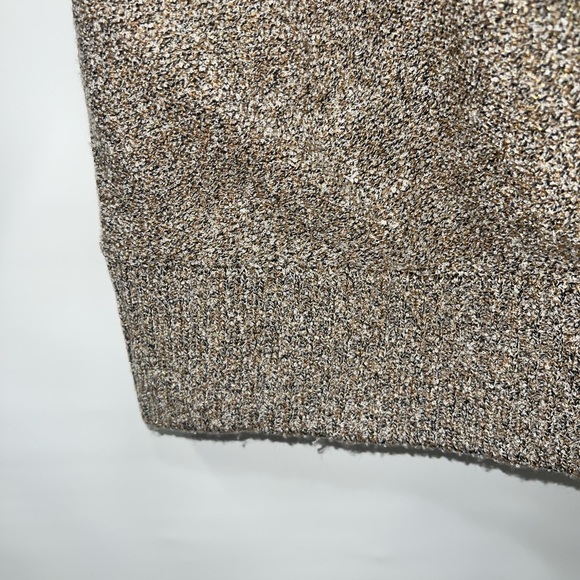 Free People Sweater Women’s Small Gold Plunging V-Neck Blended Fabric NWT - Picture 8 of 15